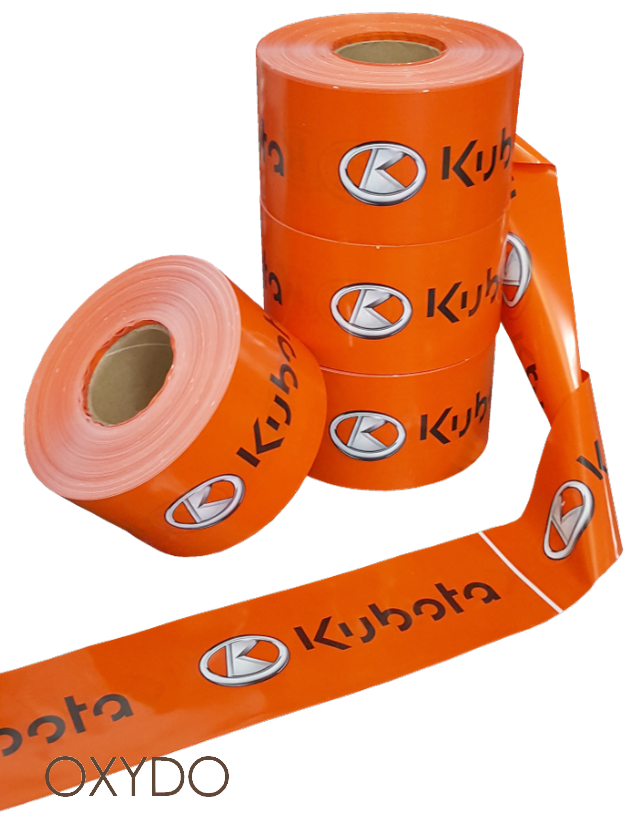 Cintas de señalización personalizadas